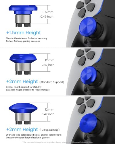 Image of Metal Thumbsticks & Back Paddles for PS5 Edge Controller