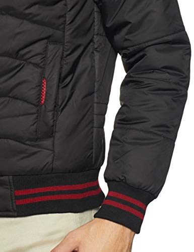 Image of Qube By Fort Collins Men's Nylon Jacket (1282 SMU Black XL) and Fort Collins Men's Nylon Jacket (430180 SMU Blue XL)