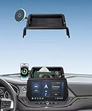 AbeeyGeomarn Car Phone Holder for Chevrolet Blazer 2023 2024 2025 2026 Accessories 10.2 Inch Touch Screen Fixed Clip 15W Fast Wireless Charger Cell Phone Mount with Dashboard Storage Tray