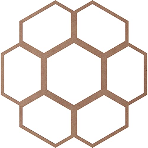 Image of Ekena Millwork 32 inchOD x 11 1 /4 inchID x 3 /8 inchT Florin Wood Fretwork Pierced Ceiling Medallion, Wood (Paint Grade)