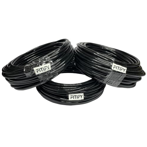 Image of Gym Machine Steel Wire Rope (6mm Thick, 20 Meters Long) - PU Coated High-Tensile Replacement Cable for Home and Professional Cable Machines