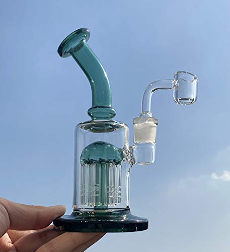 Glasbongs 8 Arme Tree Perc Classics Design Perkolator dicke Wasserpfeife Bong Dab Rig Oil Rigs Heady Pipes Lake Green… – Bild 3