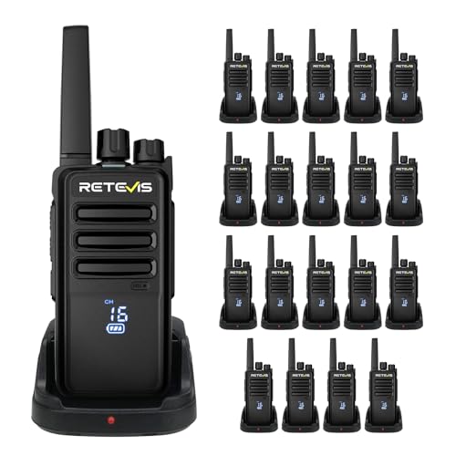 Image of Retevis RT68H Long Range Walkie Talkies, Adults Two Way Radio Rechargeable