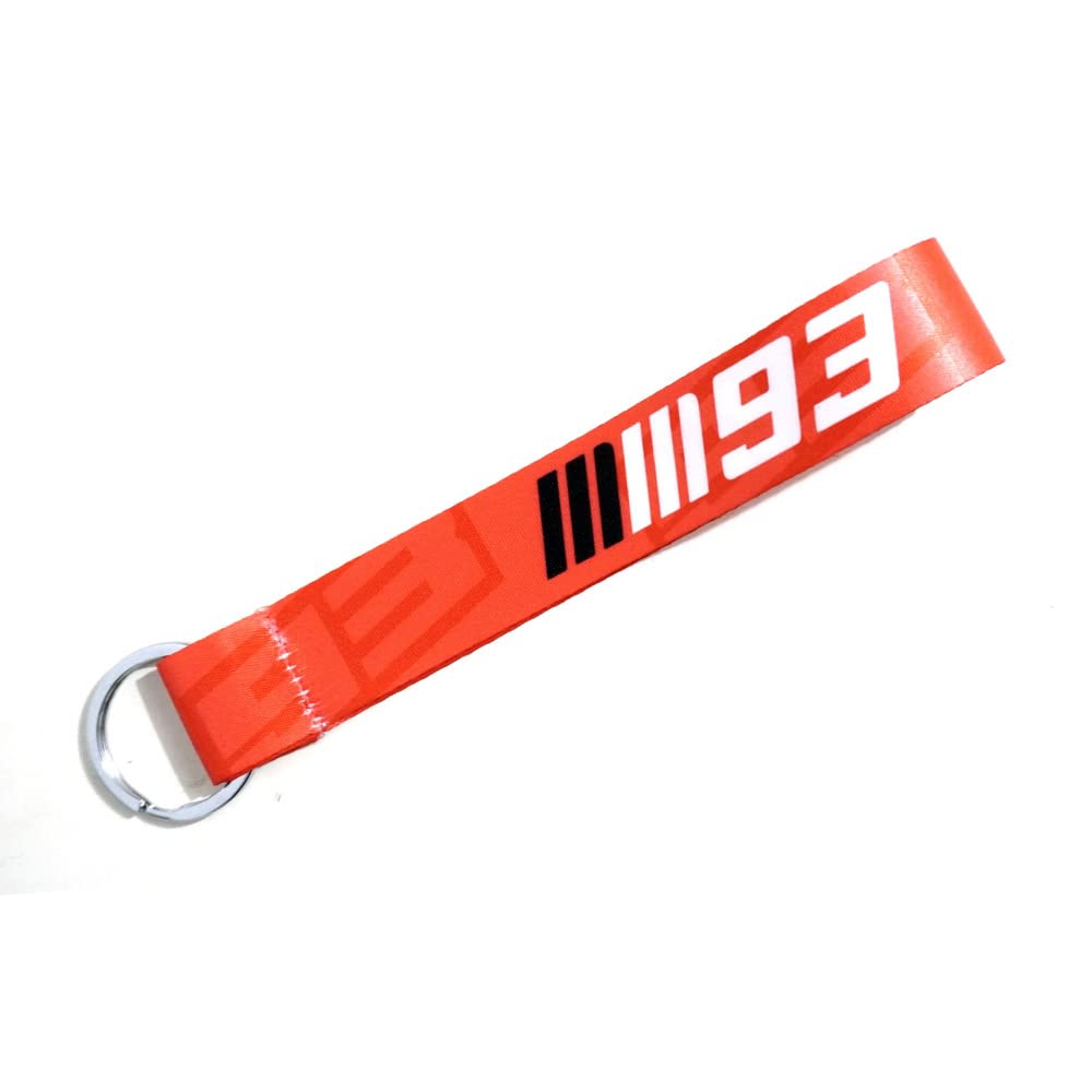 fastbend Marquez Motorcycle Bike Car Tag (6 X 1 Inch) Cloth Multicolor Keychain-picture-37