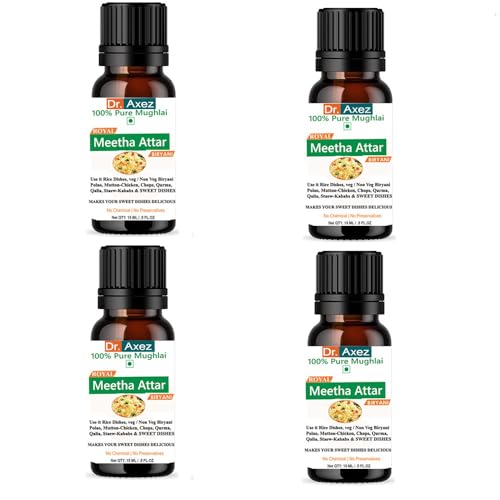 See full amazon price history chart for Dr. Axez Moghlai Meetha Attar For Biryani,Polao, Mughlai Mitha Essence Biriyani Used in Sweet & Rices Dishes (15 ML Pack of 4) Dr. Axez Moghlai Meetha Attar For Biryani,Polao, Mughlai Mitha Essence Biriyani Used in Sweet & Rices Dishes (15 ML Pack of 4) (B0CSWVTKPL) Amazon Price History, Amazon Price Tracker
