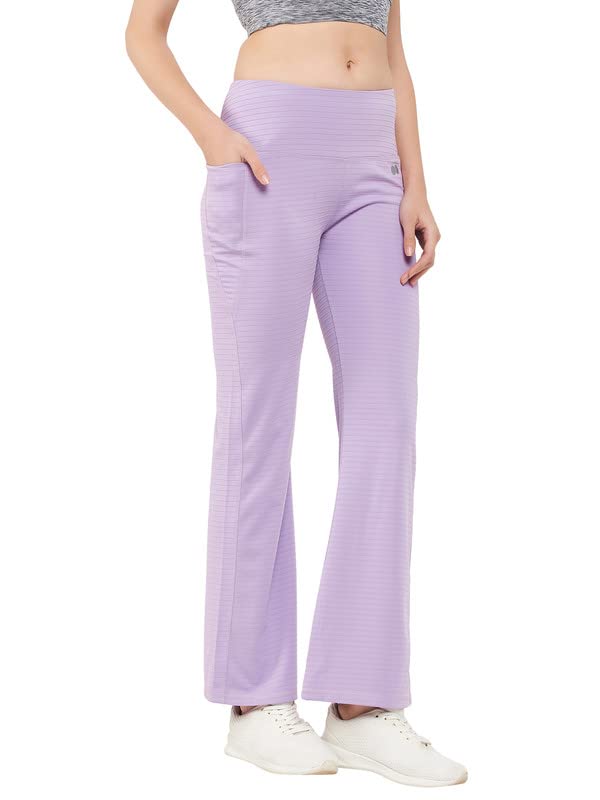 Image of Clovia Women's Regular Fit Mid Rise Pants