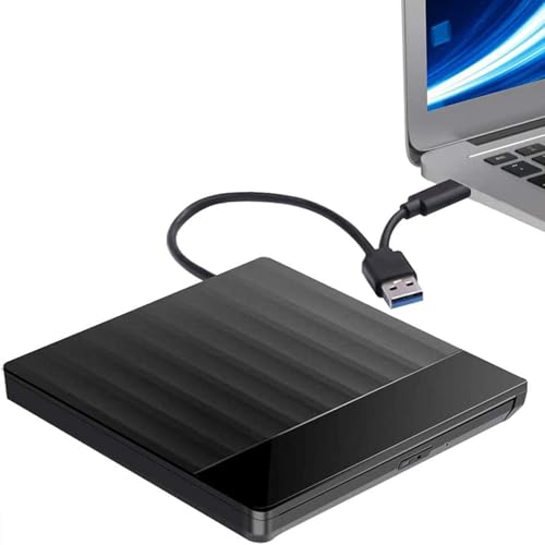 Unidad externa de CD DVD USB 3.0 y USB C portátil miniatura 1