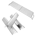 Hisencn 69866 18 inch Grill Warming Rack, 7635 15.3 Inches Flavor Bars for Weber Spirit E210 S210 E220 S220 Gas Grills with Up Front Controls Model