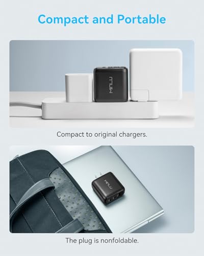MINLU 65W GaN Charger (3-Port, 2-Pack with Cable) — view 7