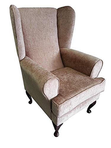 Orthopaedic High Seat Chair (19" SEAT HEIGHT) For the Elderly or Infirm Firm and comfortable, ideal for the disabled, immobile or people recovering from an operation or accident - (Beige)