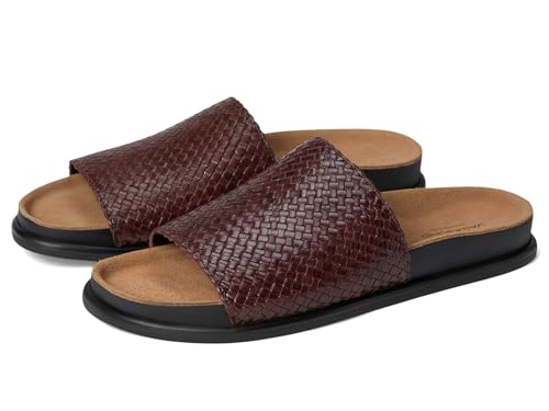 Vagabond Shoemakers Womens Effie Leather Woven Sandals Chocolate EU 36 (US Womens 6) Medium