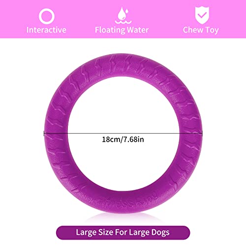 Durable Dog Fitness Ring Toy - Agility Equipment for Training & Exercise - Floating & Interactive - Small to Large Dogs - Image 2