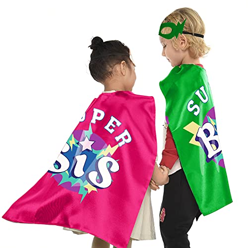 Capa y Máscara de Superhéroe para Niñas y Niños miniatura 4