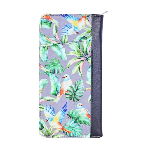 HAMELIN Unisex Passport Holder with RFID Blocking Technology | Vegan Leather Passport Cover,Travel Document Organiser | Passport Wallet with 4 Passport Slots,8 Card Holder Slots | Lilac Flutter 5 41y piCWCtL