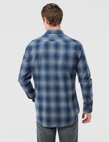 G-Star Herren Marine Slim Long Sleeve Shirt, Mehrfarben (Rank Blue Vanderbilt Check D24963-d412-g092), XS EU – Ansicht 4