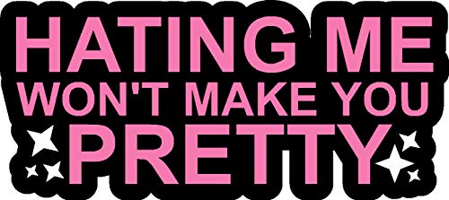 Hating me Won't Make You Pretty Single, Funny, Humorous, Joke,