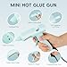 Hot Glue Gun, Mini Hot Glue Gun Kit with 30 Glue Sticks, Consistent Flow, Fast Heating& Ergonomic Design for School Arts& Crafts, DIY Projects and Home Repairs& Decoration