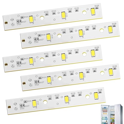WR55X26671 LED Light Board Compatible for GE Refrigerator and Freezer Replacement for PS11767930 AP6035586 4468532 EAP11767930 (5)