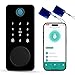 Keyless Entry Door Lock, Smart Door Lock, Smart Deadbolt Lock with Keypad, Auto & One Touch Lock | Smart Locks for Front Door | Easy Installation | Exact Fingerprint | App Control | 12-Month Battery
