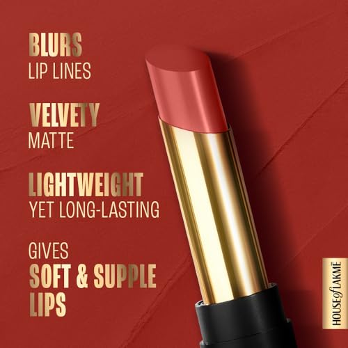 Image of LAKME LAKM Lakme Absolute Beyond Matte Lip 103 RedRose 3.4gm | Red