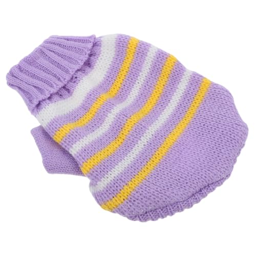 Ipetboom ペットの猫のセーター 猫の冬のコート ペットのセーター 子猫用 犬用のホリデー 猫の冬服 女の子のための小さな犬の 子猫の 犬服の男の子 猫服 糸