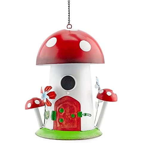 Esterno Mushroom Shaped Birdhouse Cover