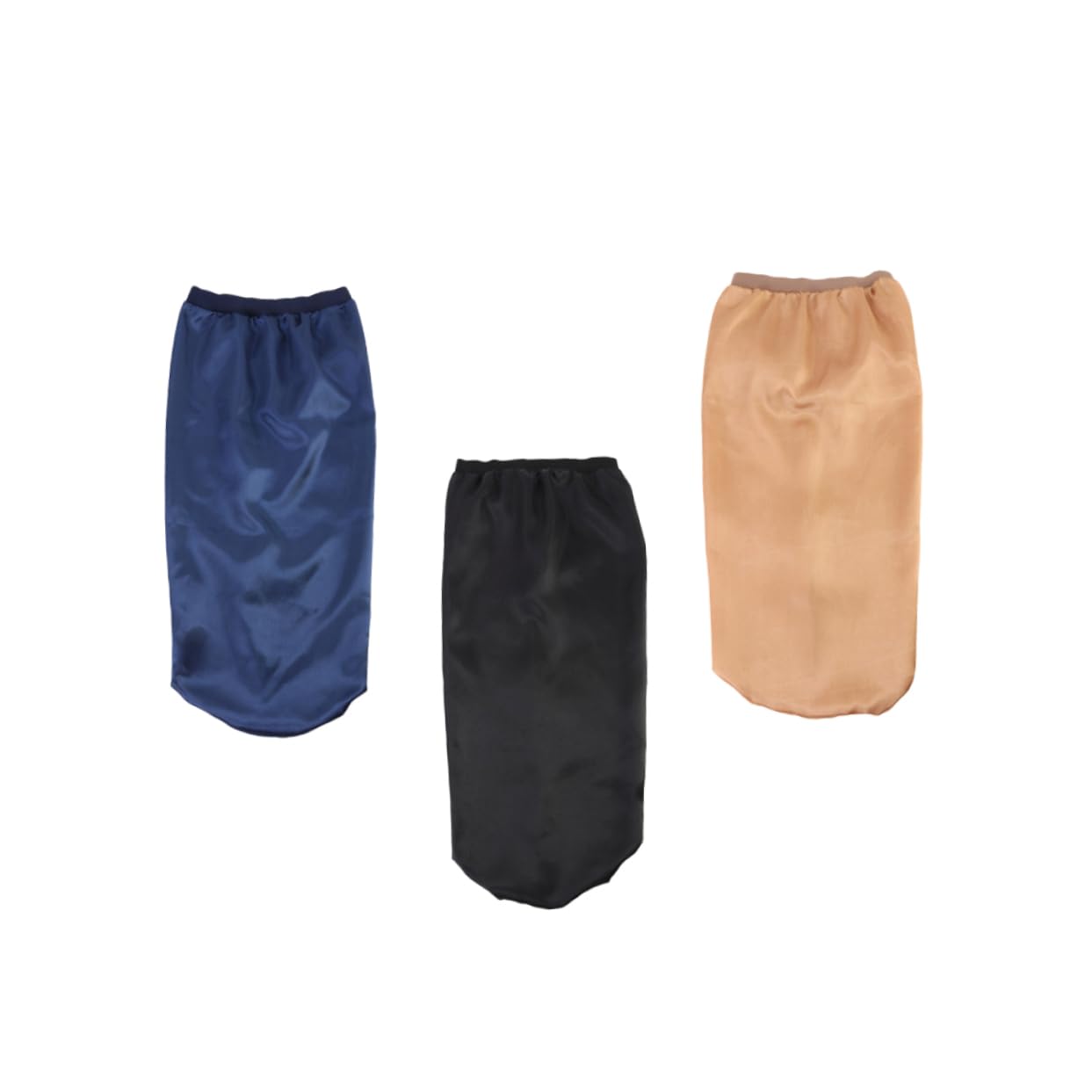 Healvian 6piezas Gorro De Sintética Elástico Para Dormir Protección Capilar Negro Dorado Para Cuidado Del Cabello y Oncológicos