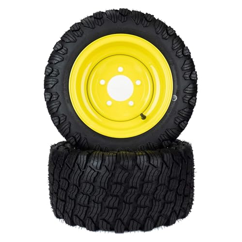 (2) Reaper Turf Tire Assemblies 18x8.50-10 Fits John Deere 1023E
