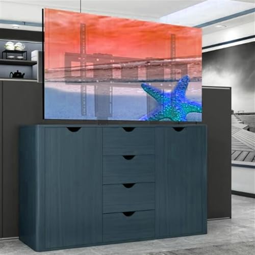 Téléviseur de 55 à 100 pouces ajustable via ce support mural électrique de salon