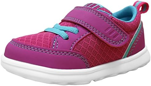 IFME Unisex Toddler Jet Sneakers (5.5 M US Toddler, Fuschia/Mint)