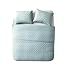 VCNY Home Blue Quilt for Queen Bed – 3-Piece Bedspread Coverlet and Shams, Soft Bedding Comforter Alternative for All Seasons (Nina, Full/Queen)