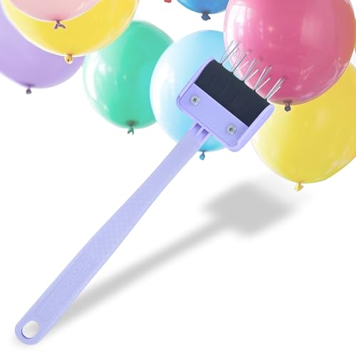 PULO CP Mfg Balloon Burster Stick Popper Tool Removal Kit with 15 Steel Pins (Lilac)