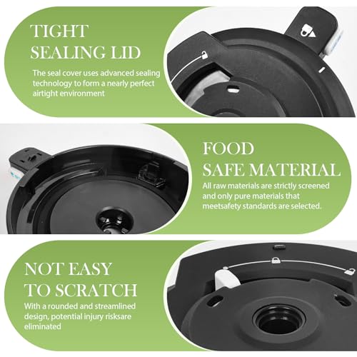 Image of Outer Bowl Lid for Ninja CREAMi Swirl NC701, Creami Replacement Lid,Creami Swirl Accessories Compatible with NC701 NC700