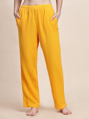 Image of B STORIES Women's Cotton Pyjama Set | Comfort and Relexed Nightsuit for Ladies