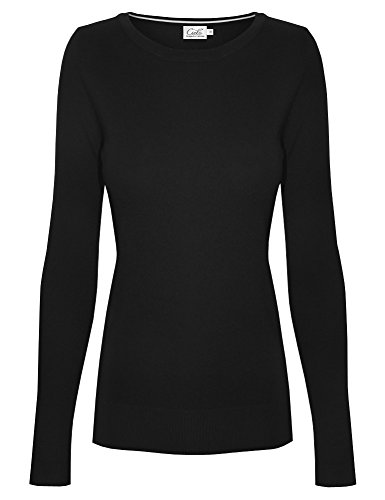 Image of Cielo Women's Solid Soft Stretch Pullover Knit Sweater