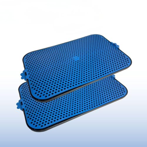 Conjunto de caixas de areia para cães Almofadas higiênicas laváveis para cães 2 unidades (Verde)