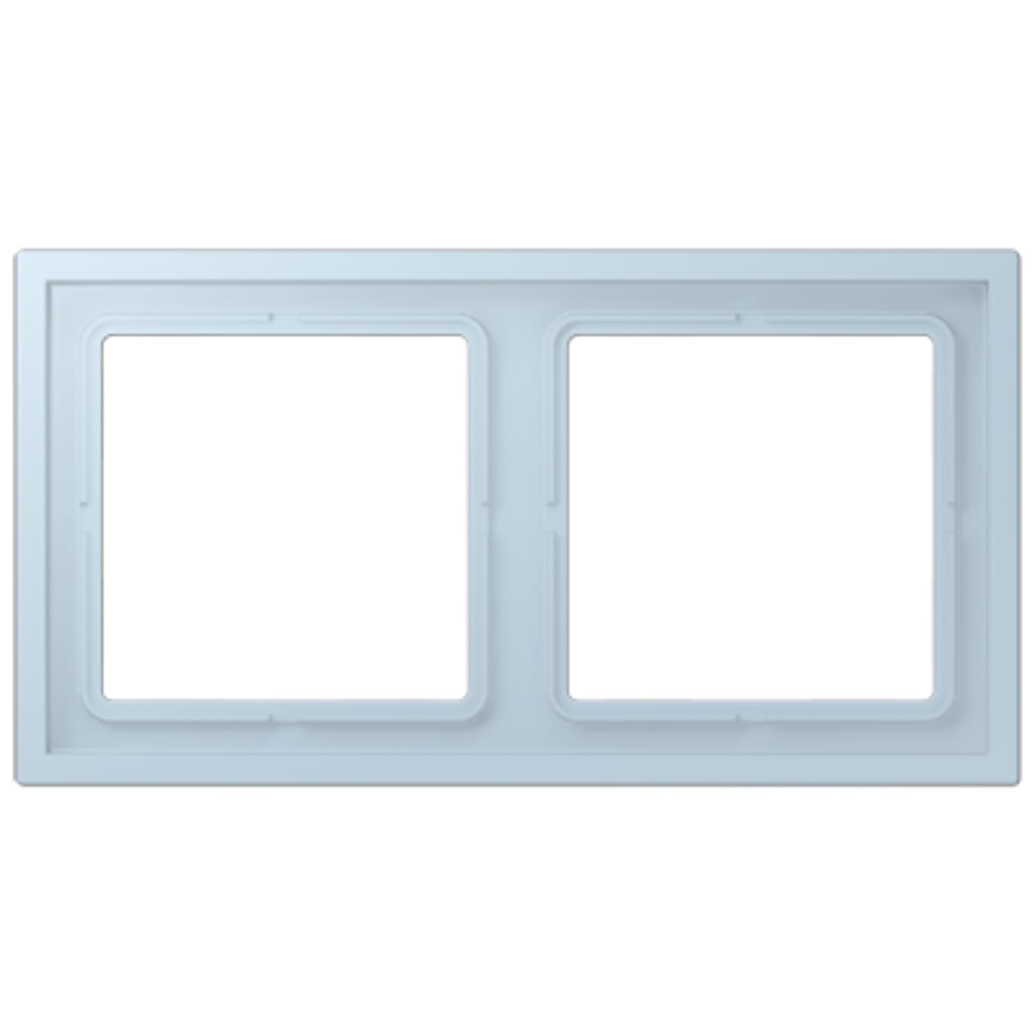 Double cadre LS ZERO LC32022 JUNG interrupteur encastrable LCZ982BF208