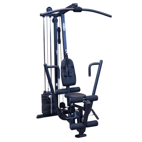 Peso prodotto: 200 kg Body-Solid Heim, Sella Confortevole in Gel, Disponibile nelle Dimensioni: 48 cm e 56 cm. Unisex-Adulto, Grigio/Nero, Taglia Unica