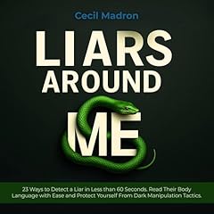 Liars Around Me Audiolibro Por Cecil Madron arte de portada