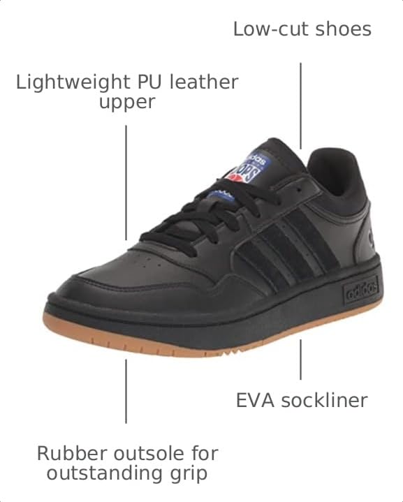 Image of adidas Mens Hoops 3.0 Low Top Basketball