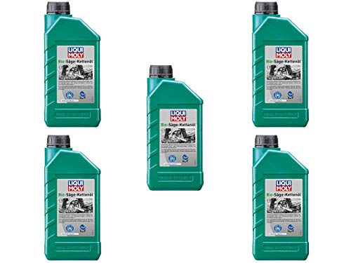 ILODA Liqui Moly 1280 - Aceite para cadenas de motosierra (5 unidades, 1 L) Cover