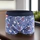 soxo Valentinstag Boxershorts Herren Unterhosen Lustige Geschenke Männer 3 Stück 2 Größen M