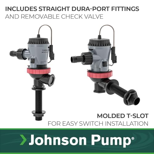 Image of Johnson Pump 10-13642-01 Aqua O2 Flex Mount Aerator Pump - 500 GPH