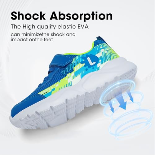 LOLLi kidz Boys Girls Shoes Kids Sneakers Athletic Tennis Shoes Lightweight Breathable Running Shoes4