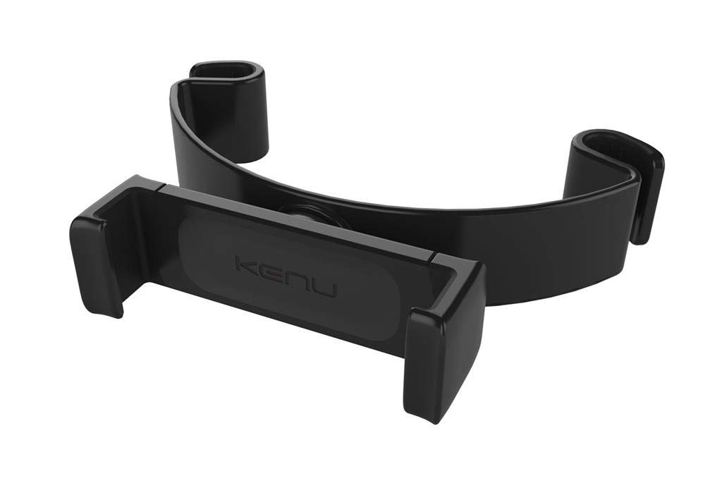 Kenu Airvue Av1-Kk-Na Rotating Mount Cradle Car Holder For Ipad Galaxy Android Tablets Stand - Black