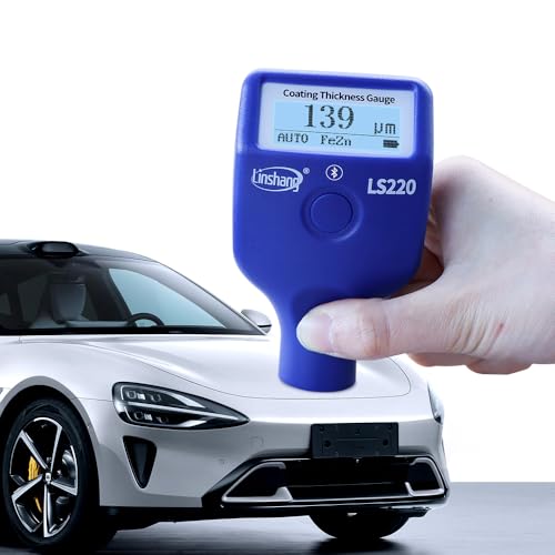 Medidor de Grosor de Pintura LS220 0-2000μm miniatura 1