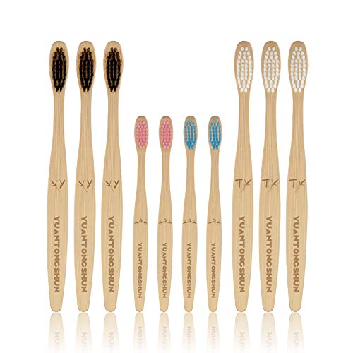 Toothbrushes Bamboo Soft bristles Toothbrushes Kids Adults Bamboo Tooth Brush Biodegradable Eco-Friendly Natural