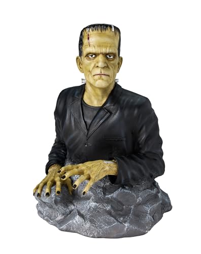 Estatua Busto de Frankenstein Multicolor