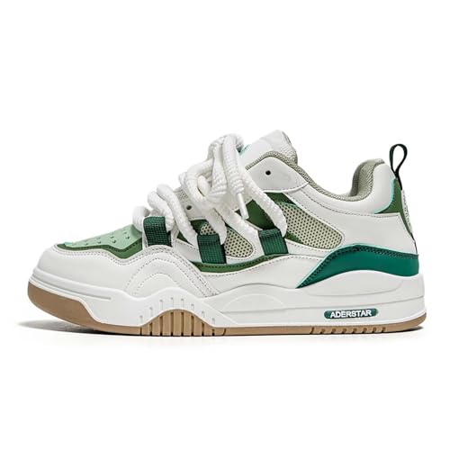 Men's Fashion Sneakers Skateboard Walking Shoes Mesh Breathable Upper for Summer Autumn