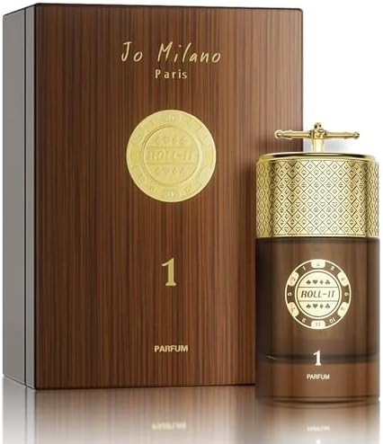 Jo Milano Roll It 1 Parfum Spray | 3.4 oz (100ml) | Oud, Musk, Amber, Lemon Scent | Long Lasting Fragrance for Men and Women (Unisex)
